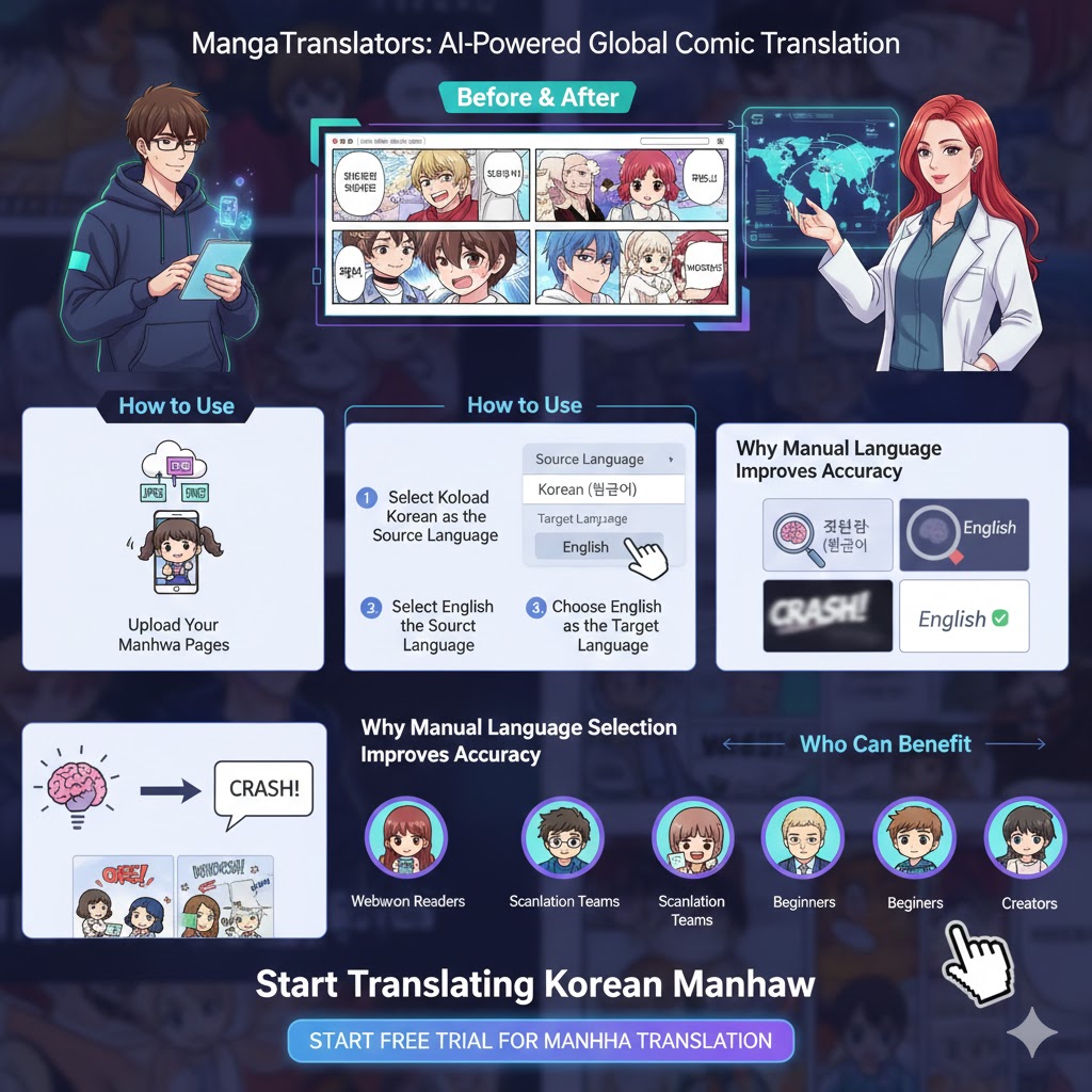 How to Translate Korean Manhwa to English